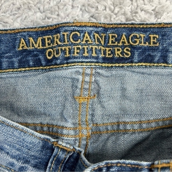 American Eagle Jeans Mens 30 x 34 Relaxed Straight 100% Cotton Regular Wash - Picture 2 of 5